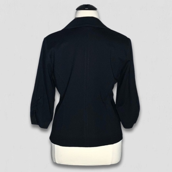 Torrid Black Blazer Career 3/4 Sleeves Pockets Stretch 2X - Picture 3 of 11